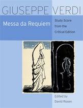 Messa da Requiem Study Scores sheet music cover